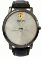 ساعت فراری بند چرم فروش ساعت مچی مدل Ferrari طرح ساده گرد
