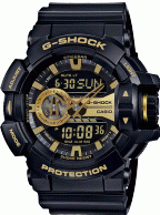 خرید ساعت عقربه ای دیجیتالی جی شاک casio g-shock GA-400GB-1A9