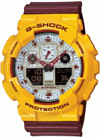 خرید ساعت جی شاک اصل l جی شاک مردانه دو رنگ G-shock Ga100 